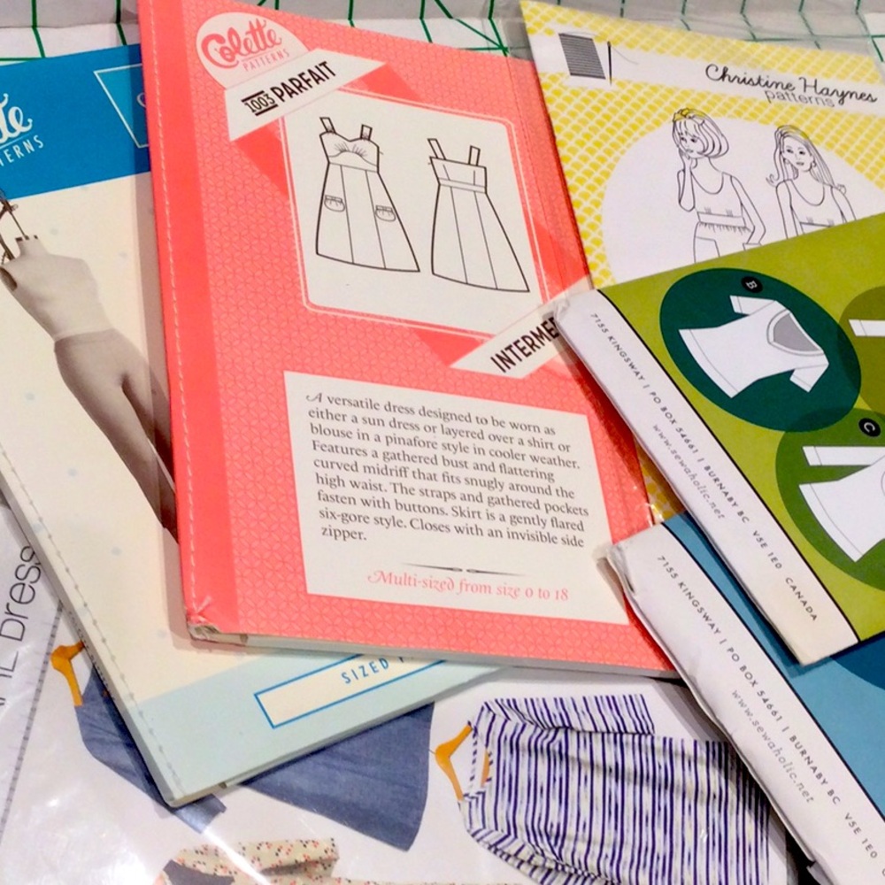 Indie Sewing Patterns - Lot of 6